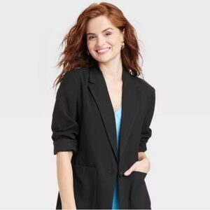 A New Day Black Lined Blazer